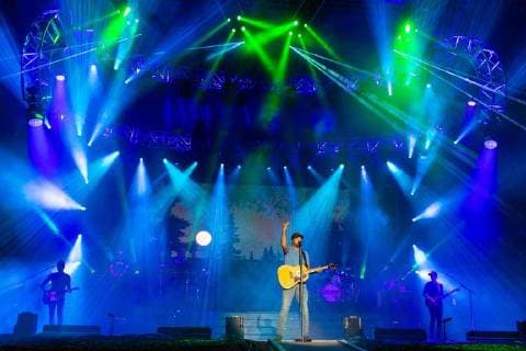July 22, 2018 - Twin Lakes, Wisconsin, U.S - LUKE BRYAN during the Country Thunder Music Festival in Twin Lakes, Illinois Twin Lakes U.S. - ZUMAs135 20180722_zap_s135_048 Copyright: xDanielxDeSloverx