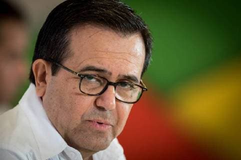(180724) -- PUERTO VALLARTA, July 24, 2018 -- Mexican Minister of Economy Ildefonso Guajardo speaks during the fifth Business Meeting of the Pacific Alliance in Mexico s western city of Puerto Vallarta, July 23, 2018. A window of opportunity to resolve complex issues in renegotiating the North American Free Trade Agreement (NAFTA) has shown up, Mexican Minister of Economy Ildefonso Guajardo said on Monday. ) (djj) MEXICO-PUERTO VALLARTA-SUMMIT-PACIFIC ALLIANCE-BUSINESS MEETING FranciscoxCanedo 