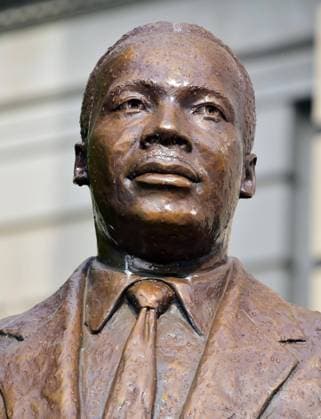Statue Dr. Martin Luther King, Bildhauer Martin Dave, Atlanta, Georgia, USA, Nordamerika *** Statue Dr Martin Luther King Sculptor Martin Dave Atlanta Georgia USA North America Copyright: imageBROKER ManfredxVollmer ibluta04721260.jpg
