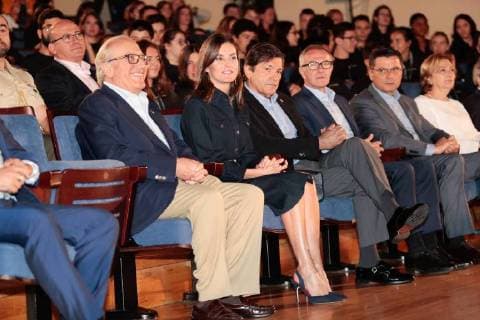 THE QUEEN COURSES SUMMER SCHOOL INTERNATIONAL MUSIC FOUNDATION PRINCESS ASTURIAS OVIEDO DRESS BLACK LETIZIA ORTIZ ROCASOLANO 26 07 2018 THE QUEEN COURSES SUMMER SCHOOL INTERNATIONAL MUSIC FOUNDATION PRINCESS ASTURIAS OVIEDO DRESS BLACK 888 cordon press  AurelioxFlorez LA REINA CURSOS VERANO ESCUELA INTERNACIONAL MUSICA FUNDACION PR