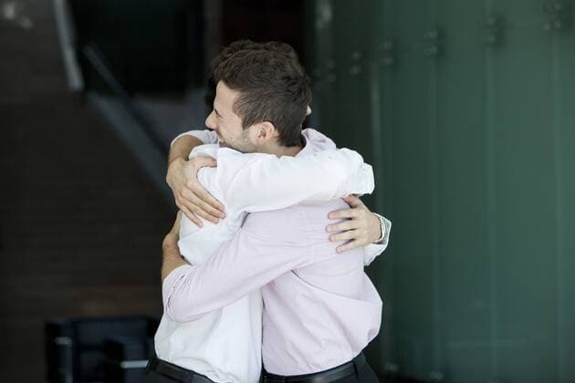 Friends hugging  Copyright: SigridxOlsson B36205231