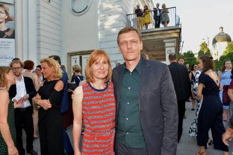 Thomas Oberender, Gattin Bettina, Penthesilea, Premiere, 2018, Salzburger Festspiele, *** Thomas Oberenders wife Bettina Penthesilea Premiere 2018 Salzburg Festival