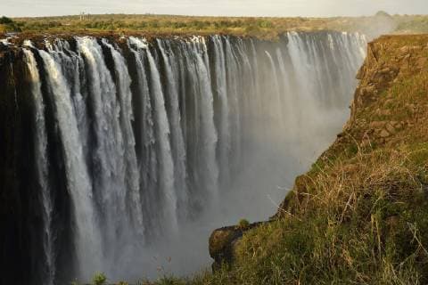 Falling Waters Victoria Falls Zimbabwe Africa Copyright: imageBROKER/ThomasxSbampato ibxtps04719247.jpg