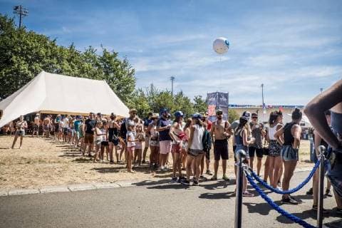 Illustration picture on the first day of the 7th edition of the Ronquieres Festival music festival in Ronquieres, Saturday 04 August 2018. This year s edition of the festival takes place on 4 and 5 August.  HATIMxKAGHAT 05397707