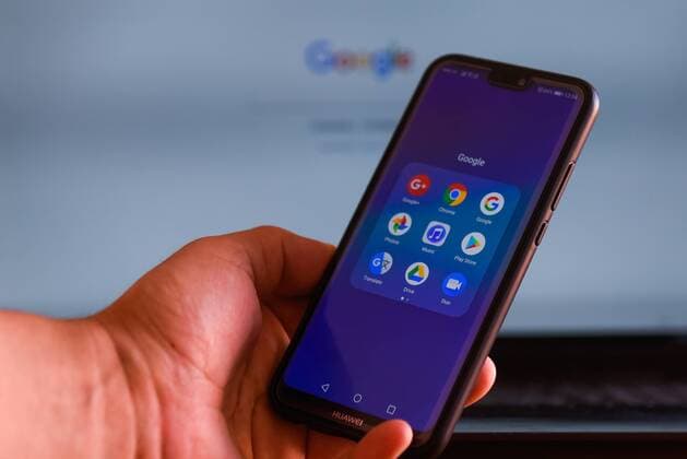 August 5, 2018 - Athens, Greece - Google apps are seen on a mobile phone. Athens Greece - ZUMAs197 20180805_zaa_s197_026 Copyright: xOmarxMarquesx