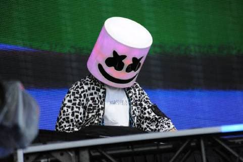 August 5, 2018 - Toronto, ON, Canada - American music producer and DJ, Marshmello (Christopher Comstock) performs at VELD Music Festival at Downsview Park in Toronto. Toronto Canada - ZUMAm115 20180805_zap_m115_021 Copyright: xMikexMastrandreax