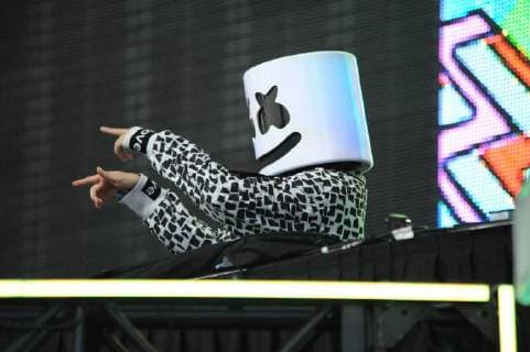August 5, 2018 - Toronto, ON, Canada - American music producer and DJ, Marshmello (Christopher Comstock) performs at VELD Music Festival at Downsview Park in Toronto. Toronto Canada - ZUMAm115 20180805_zap_m115_023 Copyright: xMikexMastrandreax