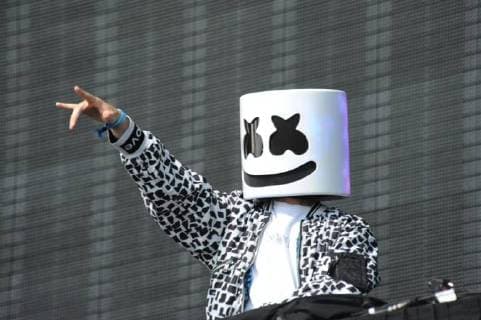 August 5, 2018 - Toronto, ON, Canada - American music producer and DJ, Marshmello (Christopher Comstock) performs at VELD Music Festival at Downsview Park in Toronto. Toronto Canada - ZUMAm115 20180805_zap_m115_027 Copyright: xMikexMastrandreax