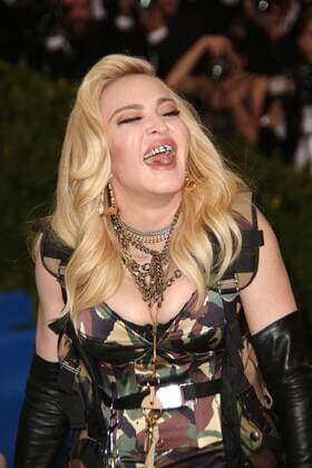 American singer, songwriter, actress, and businesswoman MADONNA turns 60 on August 16, 2018. PICTURED: May 1, 2017 - New York, New York, U.S. - MADONNA at the 2017 Costume Institute Gala, held at the Metropolitan Museum of Art. New York City U.S.  - ZUMA 20170501_mda_ms4_579 Copyright: xx