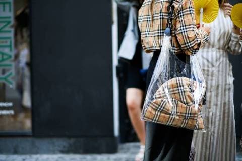 A chic showgoer posing outside the Blanche runway show during Copenhagen Fashion Week - Aug 7, 2018 - CPHFW: Spring 2019 Street Style Day 1, Copenhagen Denmark  Copyright: xZachxDoddsx h_00534321