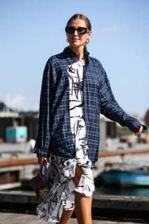 Blogger Darja Barannik attending the Munthe runway show during Copenhagen Fashion Week - Aug 9, 2018 - CPHFW: Spring 2019 Street Style Day 3, Copenhagen Denmark  Copyright: xZachxChasex h_00535213