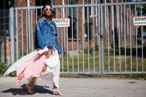 A chic showgoer attending the By Malene Birger runway show during Copenhagen Fashion Week - Aug 9, 2018 - CPHFW: Spring 2019 Street Style Day 3, Copenhagen Denmark  Copyright: xZachxChasex h_00535928