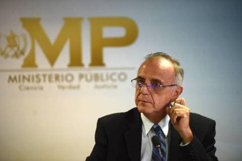 Chief of the International Commission against Impunity of Guatemala (Cicig), Colombian lawyer Ivan Velasquez, delivers a press conference, in Guatemala City, Guatemala, 10 August 2018. The Cicig and the Attorney s Office submitted a petition to remove the privileges of Guatemalan President Jimmy Mirales for alleged illegal funding. Cicig and Attorney s Office demand withdrawal of privileges of Guatemalan President Jimmy Morales for electoral crimes !ACHTUNG: NUR REDAKTIONELLE NUTZUNG!  Copyright: xEdwinxBercianx GUA02 20180811-636695520633404070