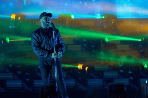 August 10, 2018 - San Francisco, California, U.S - THE WEEKND (ABEL TESFAYE) during Outside Lands Music Festival at Golden Gate Park in San Francisco, California San Francisco U.S. - ZUMAs135 20180810_zap_s135_108 Copyright: xDanielxDeSloverx