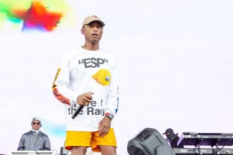 August 10, 2018 - San Francisco, California, U.S - PHARRELL WILLIAMS of N.E.R.D. during Outside Lands Music Festival at Golden Gate Park in San Francisco, California San Francisco U.S. - ZUMAs135 20180810_zap_s135_088 Copyright: xDanielxDeSloverx