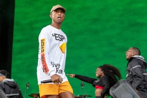 August 10, 2018 - San Francisco, California, U.S - PHARRELL WILLIAMS of N.E.R.D. during Outside Lands Music Festival at Golden Gate Park in San Francisco, California San Francisco U.S. - ZUMAs135 20180810_zap_s135_031 Copyright: xDanielxDeSloverx