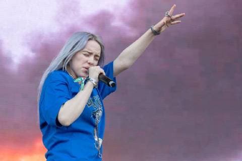 August 10, 2018 - San Francisco, California, U.S - BILLIE EILISH during Outside Lands Music Festival at Golden Gate Park in San Francisco, California San Francisco U.S. - ZUMAs135 20180810_zap_s135_013 Copyright: xDanielxDeSloverx