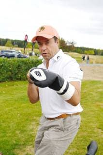 Leipzig 11 Charity Golf Tournament Leipzig Jan Josef Liefers as Boxer Copyright: xEIBNER RZYx EP_RZY