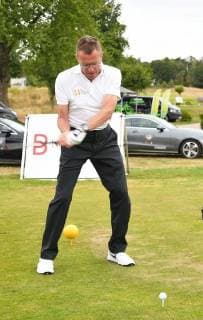 Leipzig 11 Charity Golf Tournament Leipzig Ralf Rangnick at the tee Copyright: xEIBNER RZYx EP_RZY