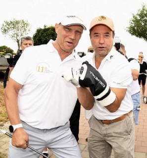 Leipzig 11 Charity Golf Tournament Leipzig Axel Schulz and Jan Josef Liefers Copyright: xEIBNER RZYx EP_RZY
