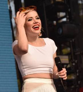 SAN FRANCISCO, CA - AUGUST 10: Carly Rae Jepsen performs during the 2018 Outside Lands Musis and Arts Festival in Golden Gate Park on August 10, 2018 in San Francisco, California. Copyright: ximageSPACE MediaPunchx