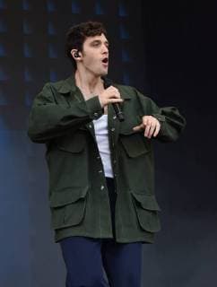 SAN FRANCISCO, CA - AUGUST 10: Lauv aka Ari Staprans Leff performs during the 2018 Outside Lands Musis and Arts Festival in Golden Gate Park on August 10, 2018 in San Francisco, California. Copyright: ximageSPACE MediaPunchx