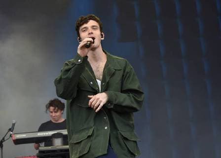 SAN FRANCISCO, CA - AUGUST 10: Lauv aka Ari Staprans Leff performs during the 2018 Outside Lands Musis and Arts Festival in Golden Gate Park on August 10, 2018 in San Francisco, California. Copyright: ximageSPACE MediaPunchx