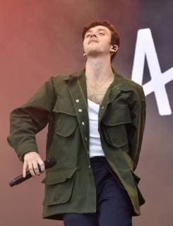 SAN FRANCISCO, CA - AUGUST 10: Lauv aka Ari Staprans Leff performs during the 2018 Outside Lands Musis and Arts Festival in Golden Gate Park on August 10, 2018 in San Francisco, California. Copyright: ximageSPACE MediaPunchx