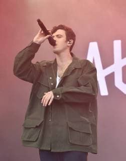 SAN FRANCISCO, CA - AUGUST 10: Lauv aka Ari Staprans Leff performs during the 2018 Outside Lands Musis and Arts Festival in Golden Gate Park on August 10, 2018 in San Francisco, California. Copyright: ximageSPACE MediaPunchx
