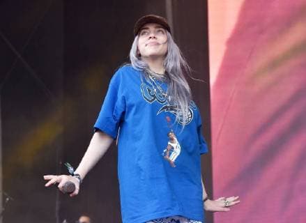 SAN FRANCISCO, CA - AUGUST 10: Billie Eilish performs during the 2018 Outside Lands Musis and Arts Festival in Golden Gate Park on August 10, 2018 in San Francisco, California. Copyright: ximageSPACE MediaPunchx