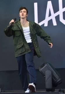 SAN FRANCISCO, CA - AUGUST 10: Lauv aka Ari Staprans Leff performs during the 2018 Outside Lands Musis and Arts Festival in Golden Gate Park on August 10, 2018 in San Francisco, California. Copyright: ximageSPACE MediaPunchx