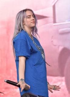 SAN FRANCISCO, CA - AUGUST 10: Billie Eilish performs during the 2018 Outside Lands Musis and Arts Festival in Golden Gate Park on August 10, 2018 in San Francisco, California. Copyright: ximageSPACE MediaPunchx