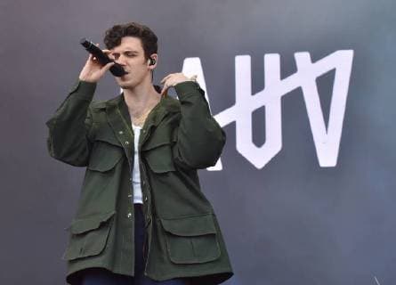 SAN FRANCISCO, CA - AUGUST 10: Lauv aka Ari Staprans Leff performs during the 2018 Outside Lands Musis and Arts Festival in Golden Gate Park on August 10, 2018 in San Francisco, California. Copyright: ximageSPACE MediaPunchx