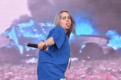 SAN FRANCISCO, CA - AUGUST 10: Billie Eilish performs during the 2018 Outside Lands Musis and Arts Festival in Golden Gate Park on August 10, 2018 in San Francisco, California. Copyright: ximageSPACE MediaPunchx