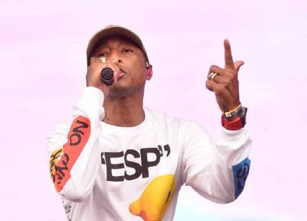 SAN FRANCISCO, CA - AUGUST 10: Pharrell Williams of N.E.R.D performs during the 2018 Outside Lands Musis and Arts Festival in Golden Gate Park on August 10, 2018 in San Francisco, California. Copyright: ximageSPACE MediaPunchx