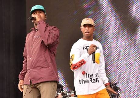 SAN FRANCISCO, CA - AUGUST 10: Shay Haley and Pharrell Williams of N.E.R.D performs during the 2018 Outside Lands Musis and Arts Festival in Golden Gate Park on August 10, 2018 in San Francisco, California. Copyright: ximageSPACE MediaPunchx