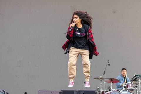 August 11, 2018 - San Francisco, California, U.S - JESSIE REYEZ during Outside Lands Music Festival at Golden Gate Park in San Francisco, California San Francisco U.S. - ZUMAs135 20180811_zap_s135_006 Copyright: xDanielxDeSloverx