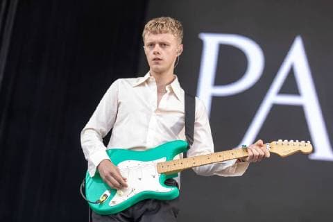 August 11, 2018 - San Francisco, California, U.S - HUGO SILVANI of Pale Waves during Outside Lands Music Festival at Golden Gate Park in San Francisco, California San Francisco U.S. - ZUMAs135 20180811_zap_s135_007 Copyright: xDanielxDeSloverx