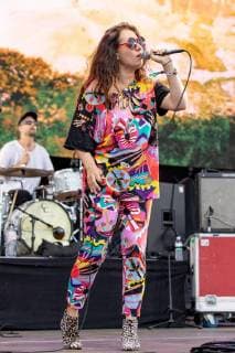 August 11, 2018 - San Francisco, California, U.S - Members of Broken Social Scene during Outside Lands Music Festival at Golden Gate Park in San Francisco, California San Francisco U.S. - ZUMAs135 20180811_zap_s135_037 Copyright: xDanielxDeSloverx