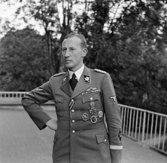 IMAGO History, Zweiter Weltkrieg: 1939 - 1945 Reinhard Heydrich, Deputy Reich Protector of the Protectorate of Bohemia and Moravia in Prague, Protectorate of Bohemia and Moravia, September 27, 1941. Heydrich was appointed Deputy Reich Protector on September 27, 1941. (CTKxPhoto) CTKPhotoF201104210396001 