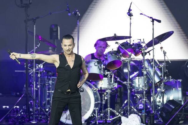 19 Depeche Mode Singer Dave Gahan live on Global Spirit Tour in the Berlin Waldbuehne on 24 07 2018 Synth Rock Synth Pop Synthie Pop New Wave Alternative Dance Electro Electronic Music Berlin Germany Germany Copyright: xPOP-EYEx xBenxKriemannx POPEYE10101338