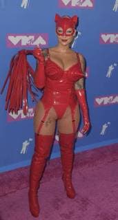NEW YORK, NY - AUGUST 20: Amber Rose arriving at the 2018 MTV Video Music Awards at Radio City Music Hall in New York City on August 20, 2018. Copyright: ximageSPACEx