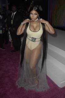 NEW YORK, NY - AUGUST 20: Nicki Minaj arriving at the 2018 MTV Video Music Awards at Radio City Music Hall in New York City on August 20, 2018. Copyright: ximageSPACEx