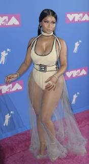 NEW YORK, NY - AUGUST 20: Nicki Minaj arriving at the 2018 MTV Video Music Awards at Radio City Music Hall in New York City on August 20, 2018. Copyright: ximageSPACEx