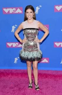 Anna Kendrick arriving at the MTV Video Music Awards in New York City - Aug 20, 2018 - MTV Video Music Awards 2018, New York City New York United States Radio City Music Hall  Copyright: xOConnorx h_00537579