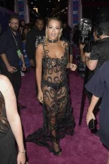 NEW YORK, NY - AUGUST 20: Rita Ora arriving at the 2018 MTV Video Music Awards at Radio City Music Hall in New York City on August 20, 2018. Copyright: ximageSPACEx