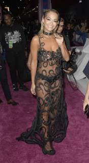 NEW YORK, NY - AUGUST 20: Rita Ora arriving at the 2018 MTV Video Music Awards at Radio City Music Hall in New York City on August 20, 2018. Copyright: ximageSPACEx