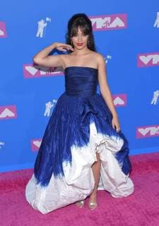Camila Cabello arriving at the MTV Video Music Awards in New York City - Aug 20, 2018 - MTV Video Music Awards 2018, New York City New York United States Radio City Music Hall  Copyright: xOConnorx h_00537590