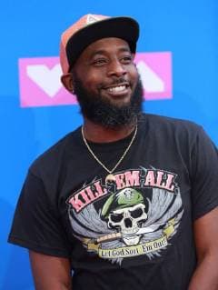 Karlous Miller arrives on the red carpet at the 35th annual MTV Video Music Awards at Radio City Music Hall in New York City on August 20, 2018.  NYP20180820366 SERENAxXU-NING