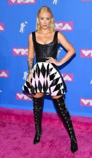 Iggy Azalea arriving at the MTV Video Music Awards press room in New York City - Aug 20, 2018 - MTV Video Music Awards 2018, New York City New York United States Radio City Music Hall  Copyright: xOConnorx h_00537600